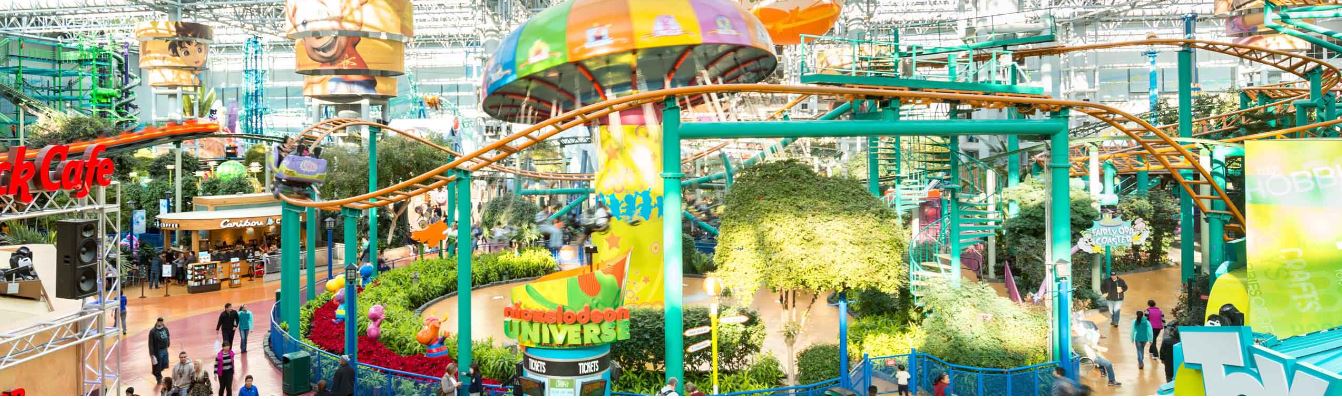 Nickelodeon Universe at Mall of America.