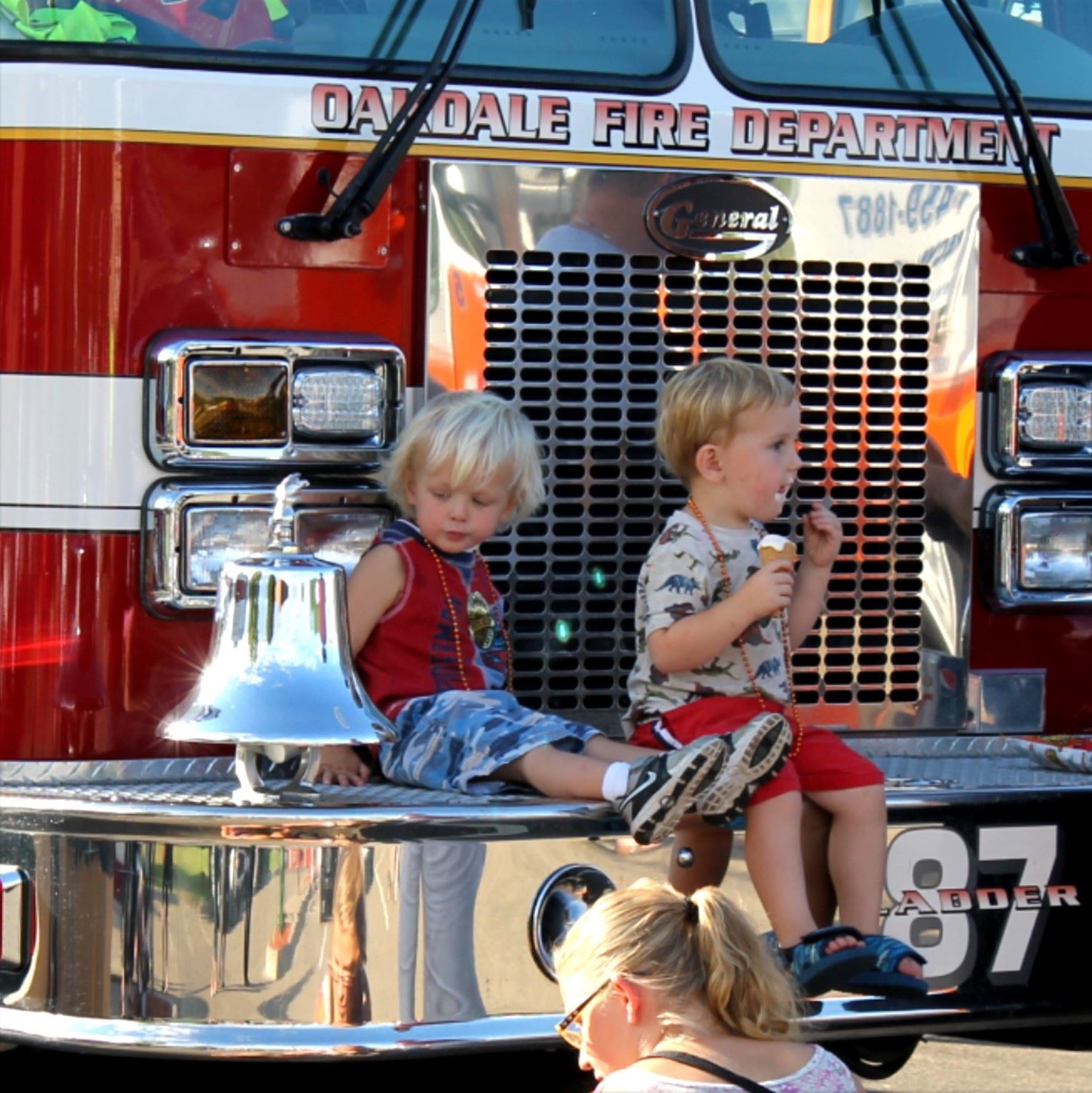 oakdale touch a truck event