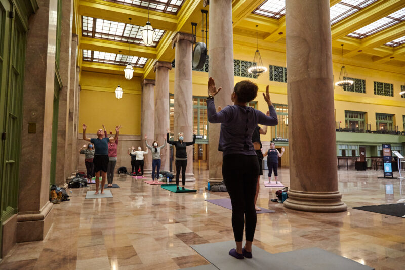 Free Yoga at Union Depot (St. Paul) - Thrifty Minnesota