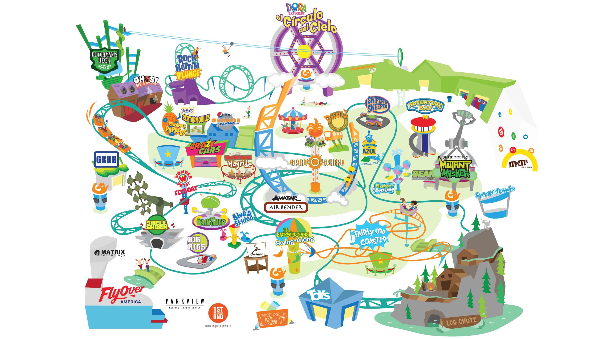 MOA park map