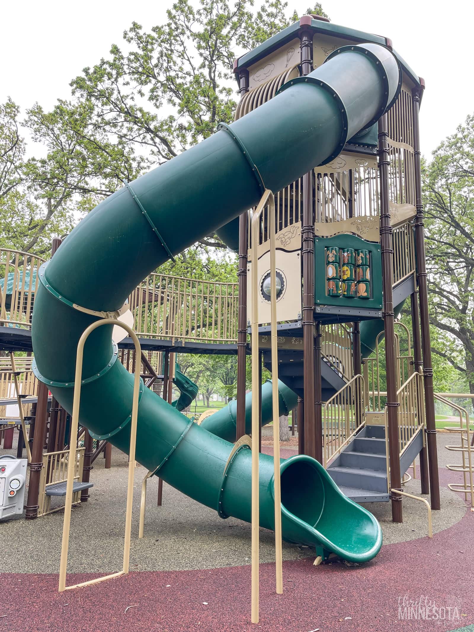 Augsburg Adventure Park Giant Slide.