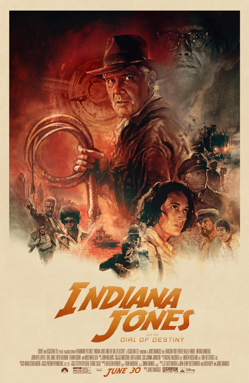 Indiana Jones Dial Of Destiny Movie Poster