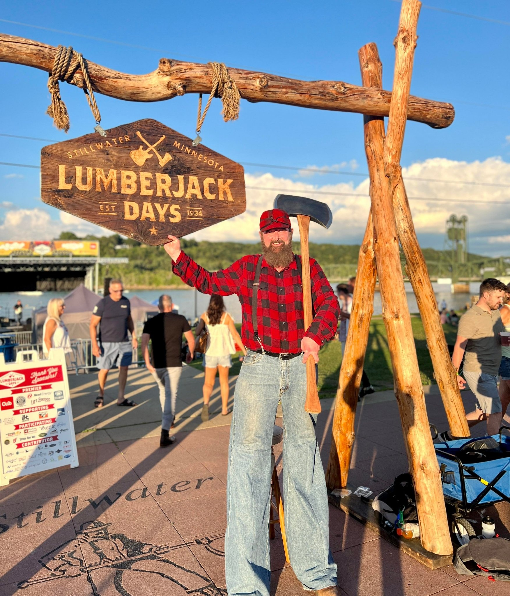 Lumberjack Days in Stillwater Thrifty Minnesota