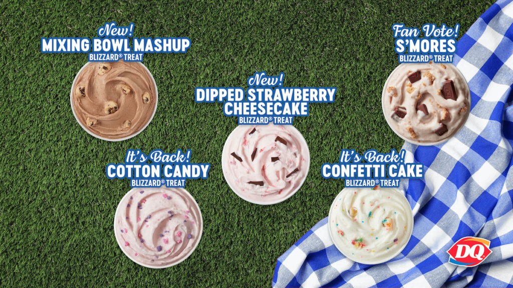 DQ Blizzard Summer 2025 Flavors.