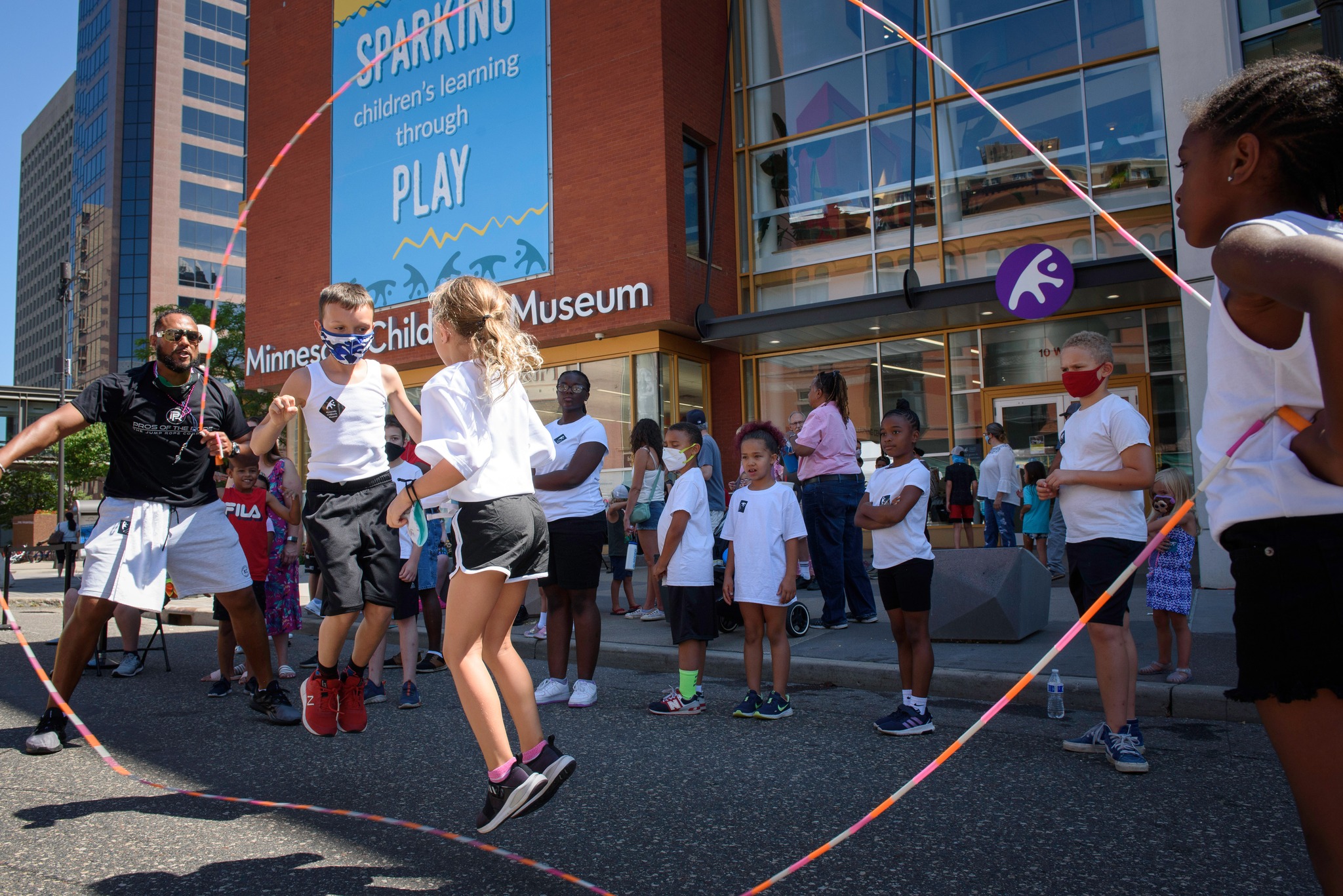 Double Dutch and Minnesota Children's Museum Block Party.