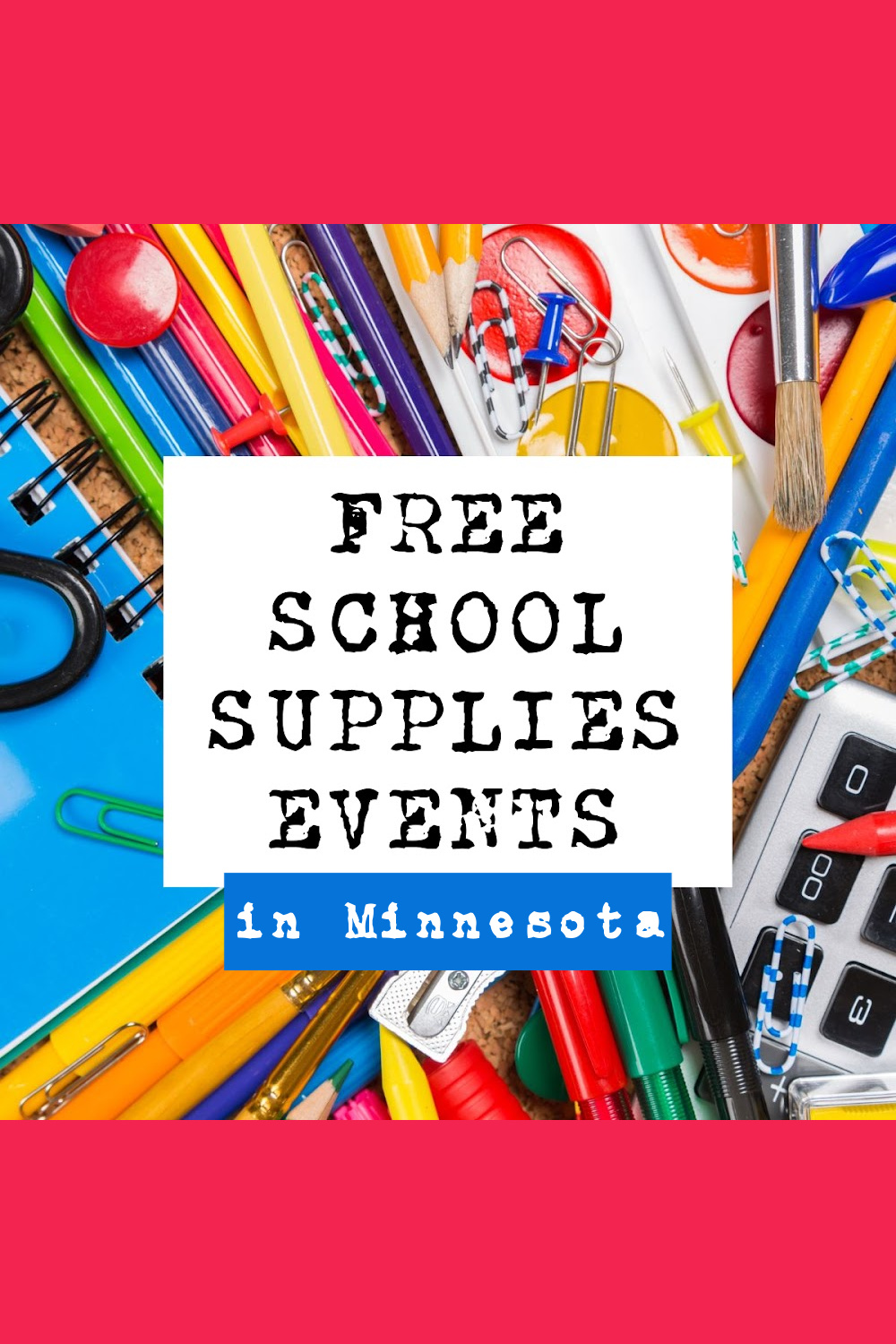 Free School Supplies Minnesota 2024 - Thrifty Minnesota