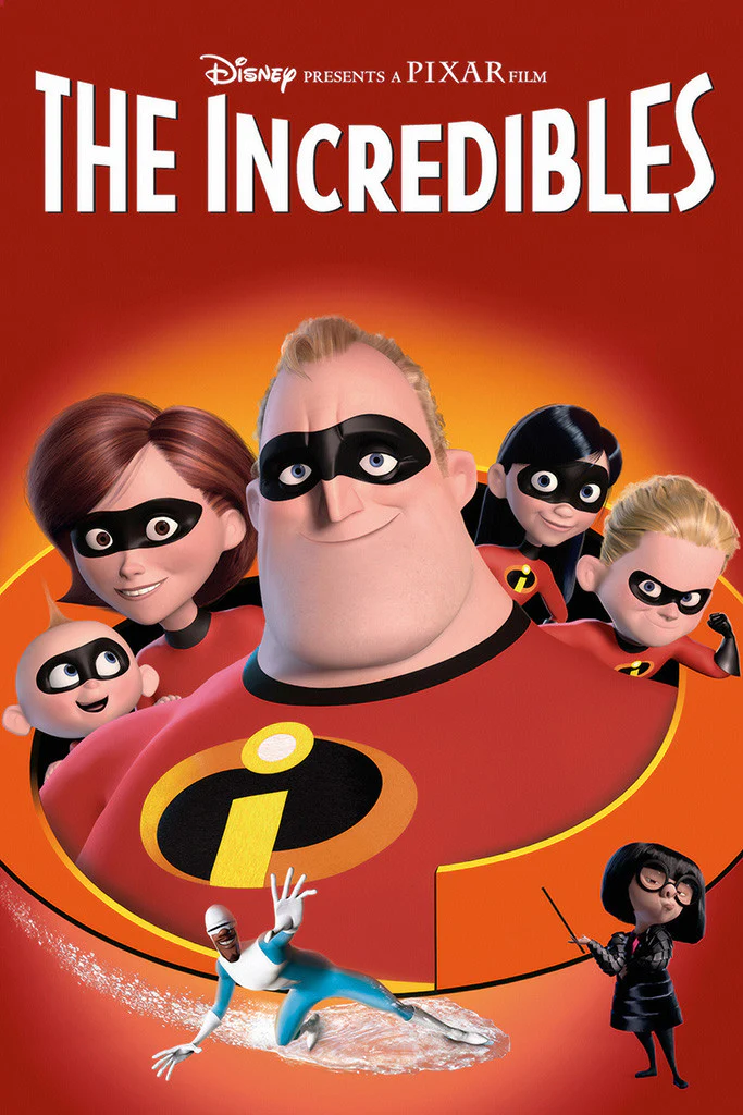 incredibles movie cover.