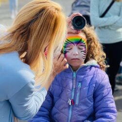 Face Painting at Anoka County Fair Fall Festival