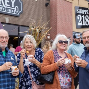 Crosslake Days Chili Cook Off testers.