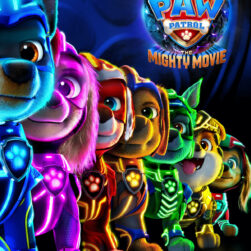 Paw Patrol the Mighty Movie Poster.
