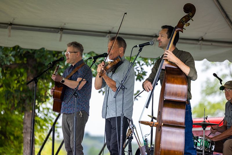 Washington County Bluegrass Festival Performance.