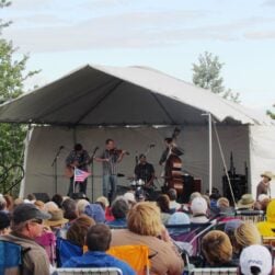 Washington County Parks Bluegrass Festival Stage.