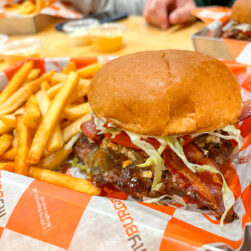 My Burger Bacon Cheeseburger.