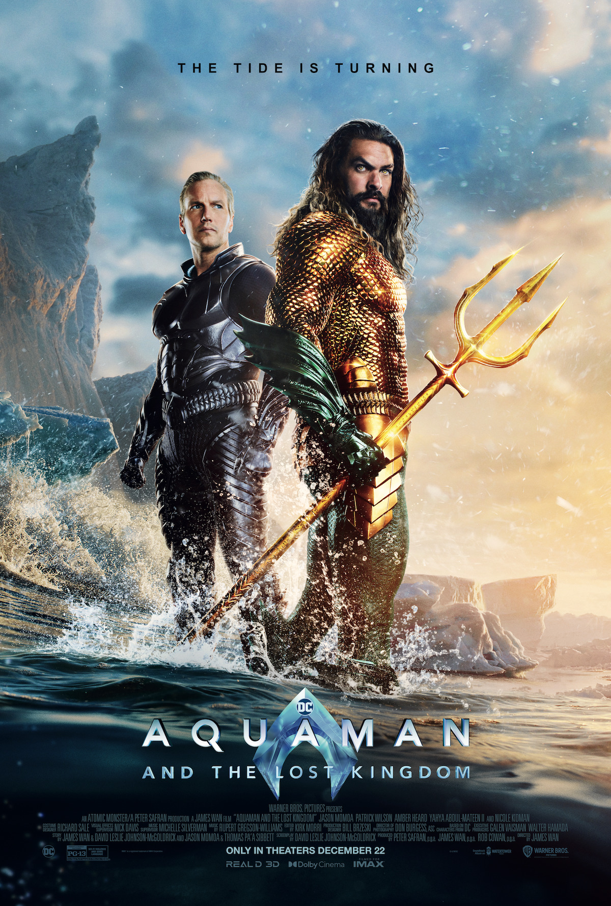 Aquaman and the Lost Kingdom Movie Poster.