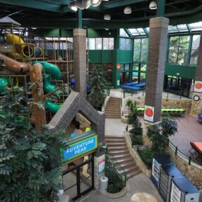 Overhead shot of Edinborough Park in Edina.