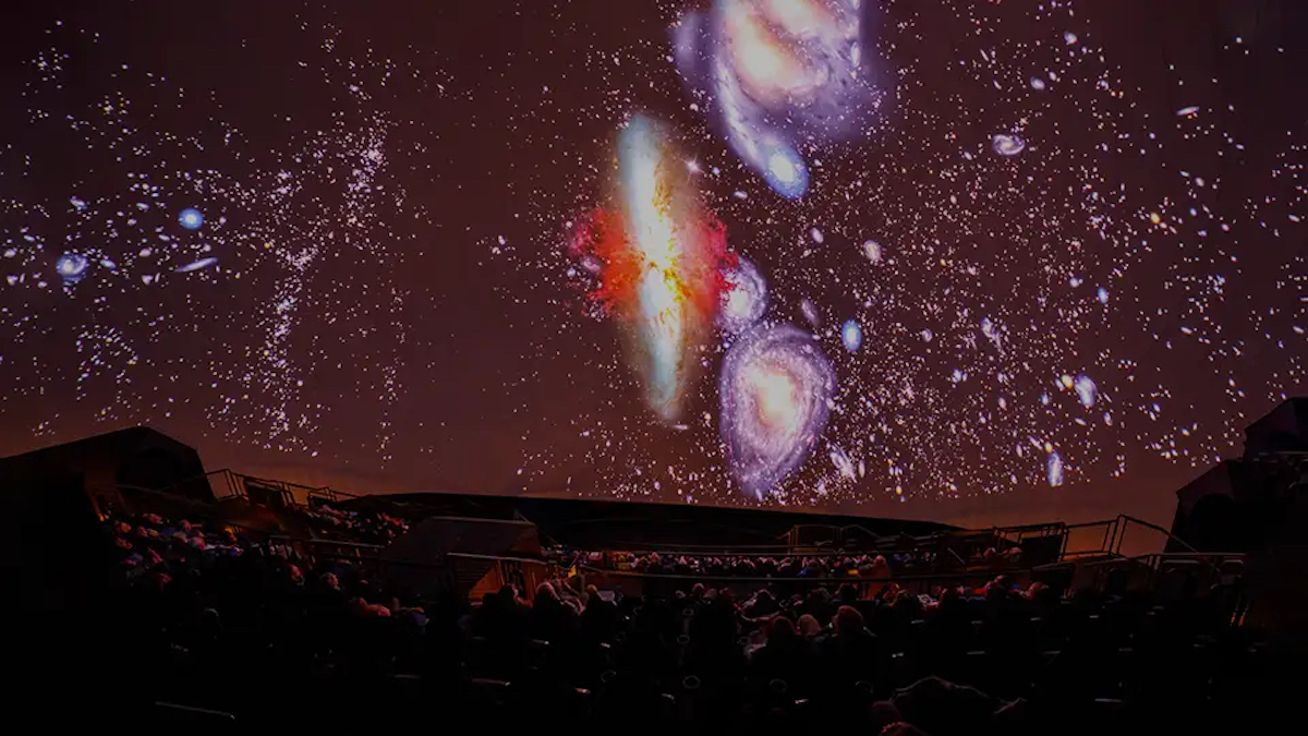 Stellar Tour of the sky in Omnitheater. 