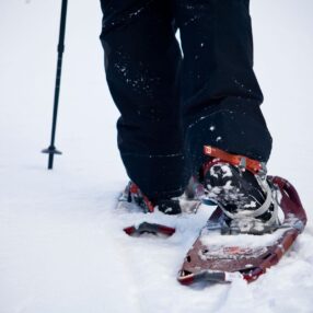showshoeing.