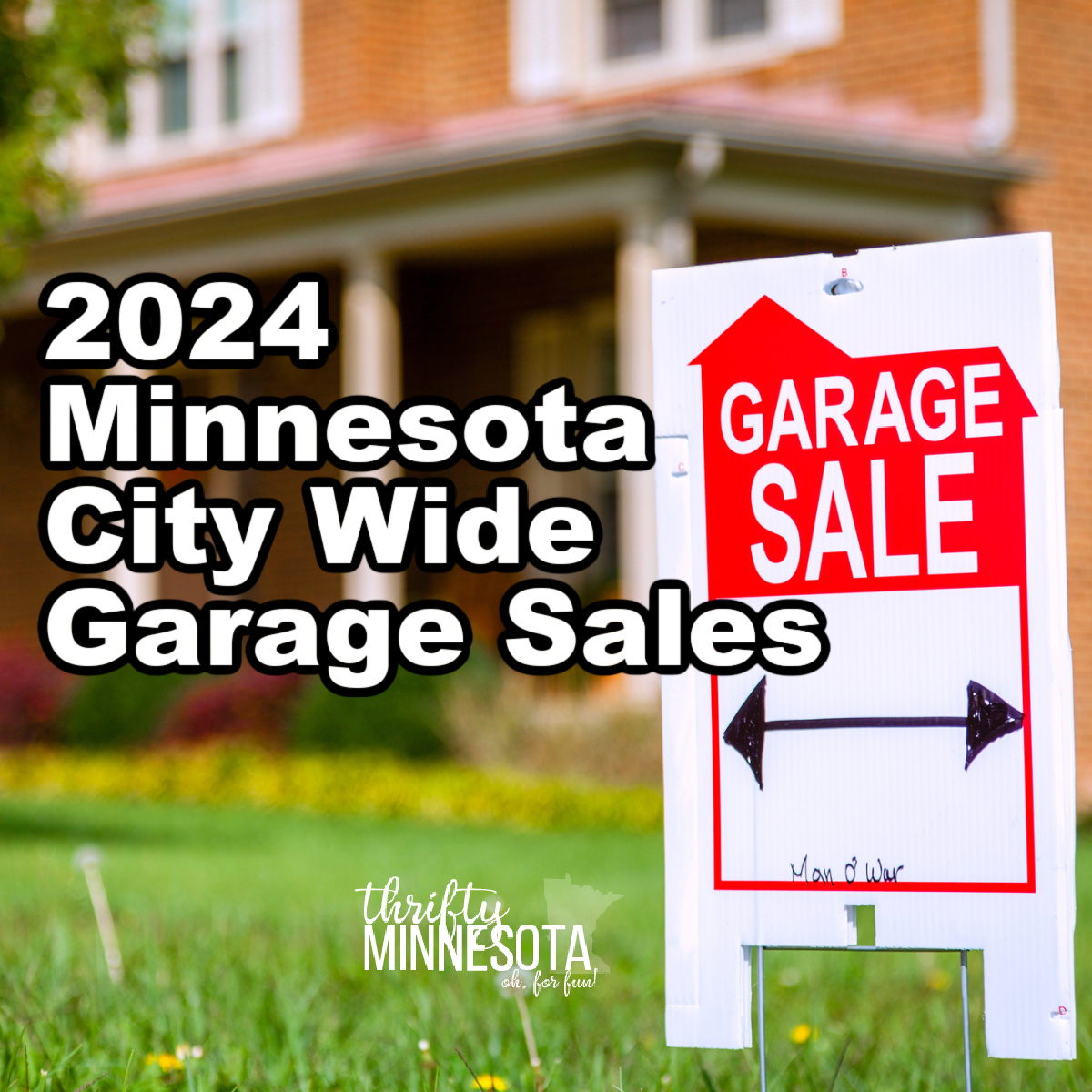 2024 Minnesota City Wide Garage Sales List Thrifty Minnesota
