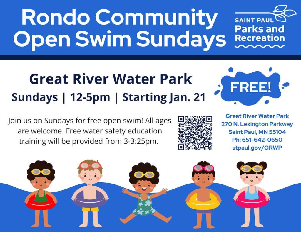 Rondo Community Free Open Swim Sundays in St. Paul - Thrifty Minnesota