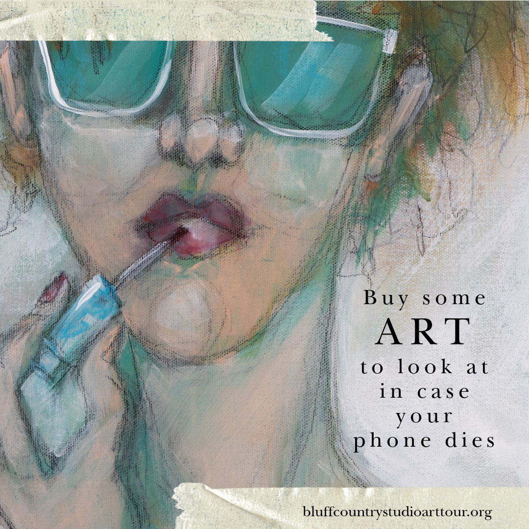 Bluff County Studio Art Tour poster.