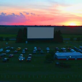 Star Lite Drive In overview image of screen and field.