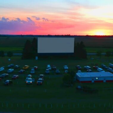 Star Lite Drive In overview image of screen and field.