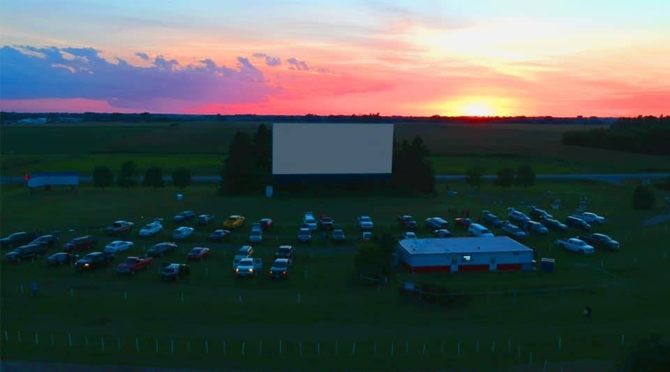 Star Lite Drive In overview image of screen and field.