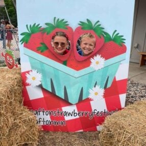 Afton Strawberry Fest Photo Opp.