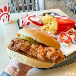 Chick-fil-A Chicken Sandwich.