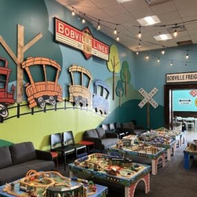 Choo Choo Bobs Train Tables.