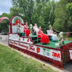 Strawberry Festival Parade Float.