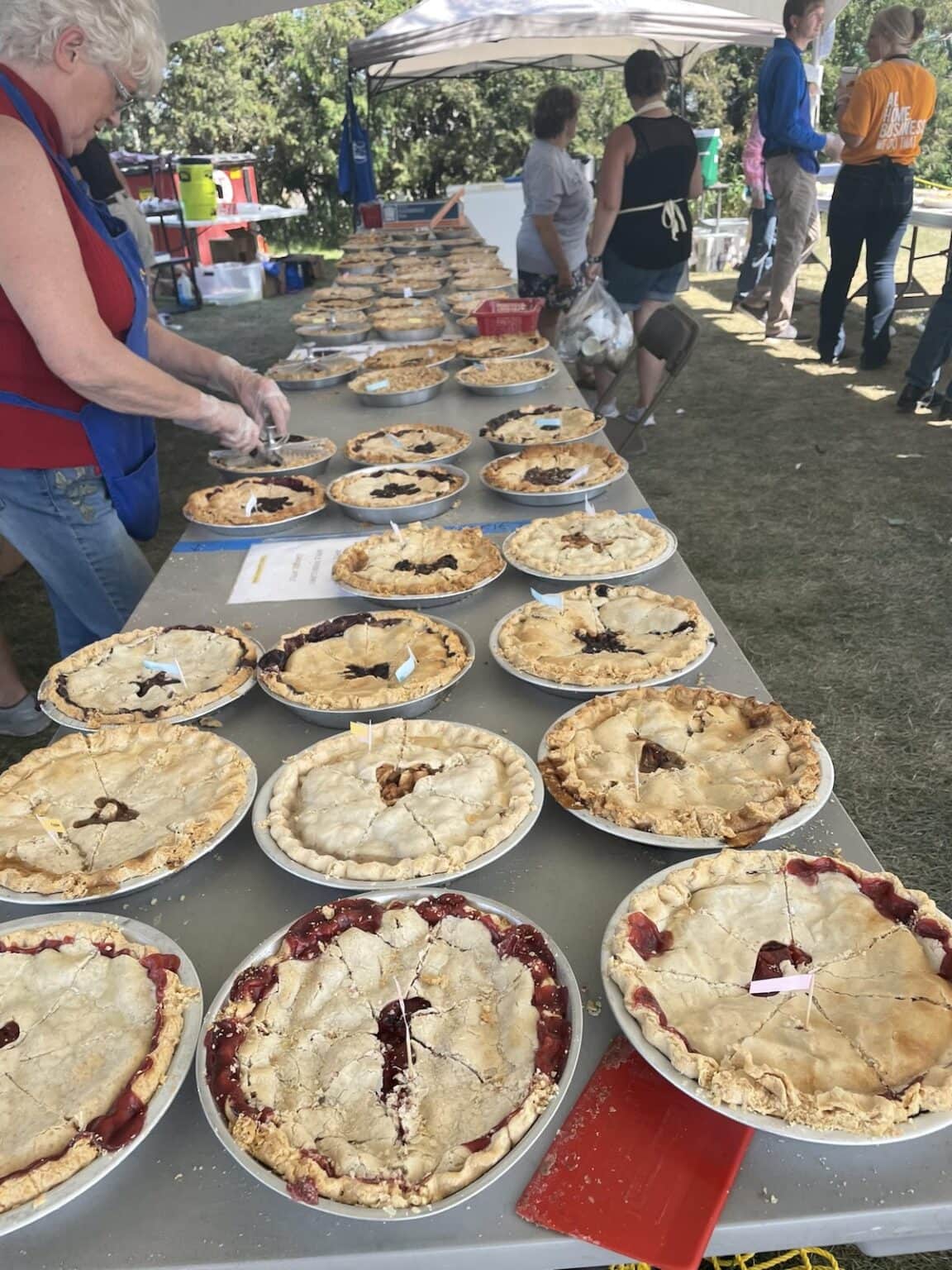 Pie Day in Braham Thrifty Minnesota