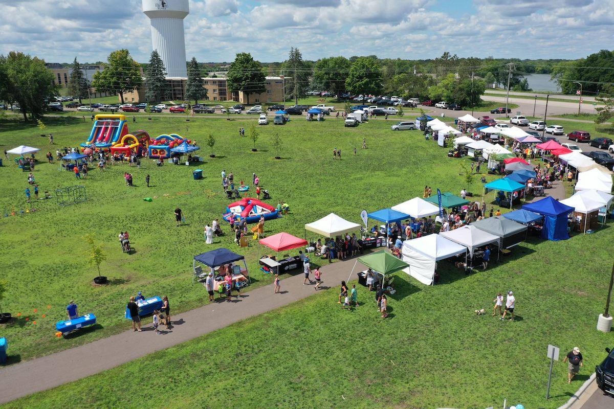 Elk RiverFest Orono Park Family Zone Thrifty Minnesota