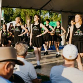 Irish Fair of MN Dancers on stage.