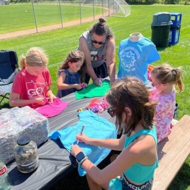 Kids Fest craft activity.