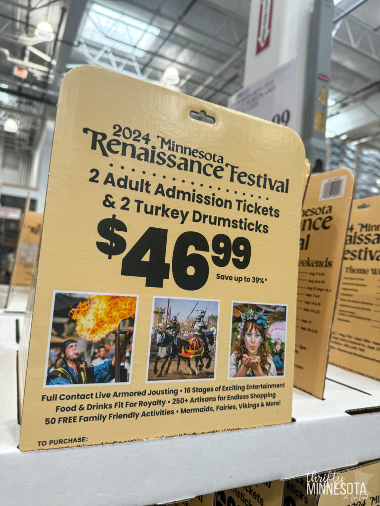 Minnesota Renaissance Festival Discount Tickets 2024 - Thrifty Minnesota