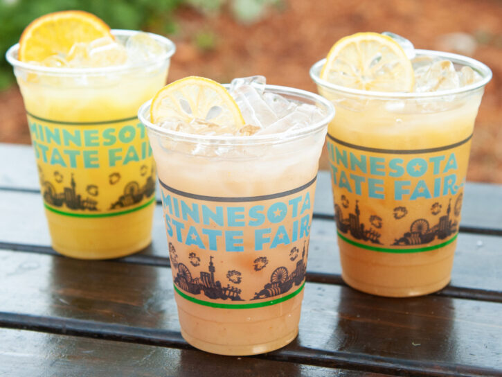 Drinks from the MN State Fair. 