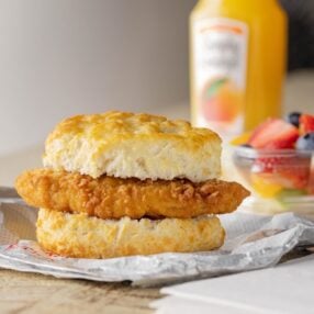 Chick-fil-A Chicken Biscuit.