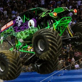 Monster Jam Gravedigger Truck.