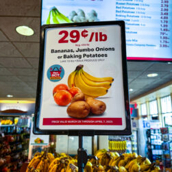 KwikTrip Bananas and Potatoes.
