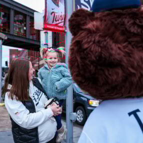Minnesota Twins Home Opener Breakfast with TC Bear.