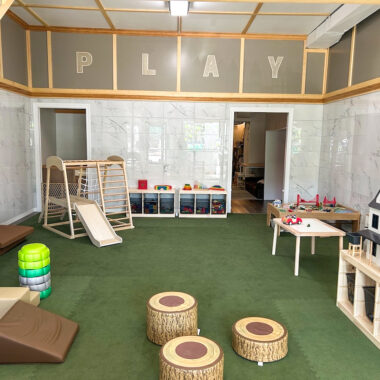 Sisu Play Cafe main space.