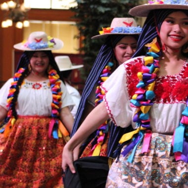 Performers at Urban Expedition.