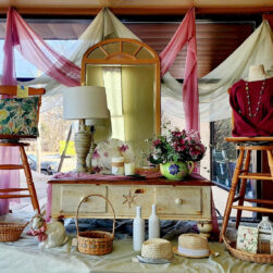 Family Pathways Thrift Store Furniture Display,