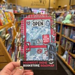 Midwest Indie Bookstore Map.
