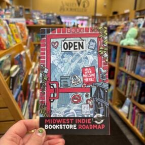 Midwest Indie Bookstore Map.