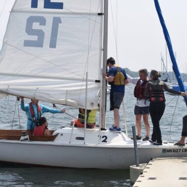 Free Sailing Sunday on the boat.