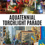 Minneapolis Aquatennial Torchlight Parade.