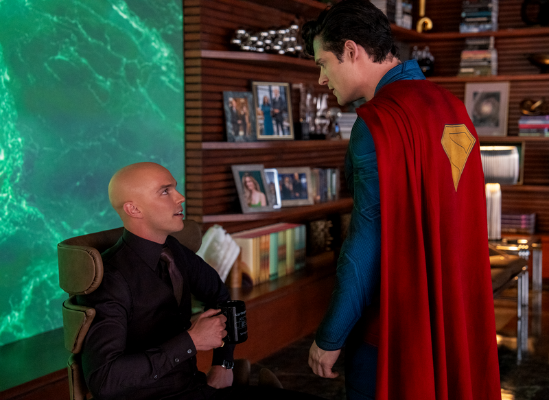 superman and lex luthor in 2025 movie.