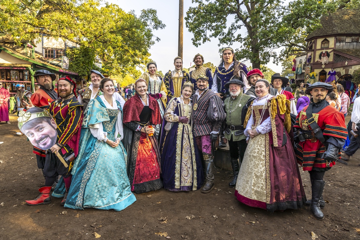 Minnesota Renaissance Festival Royalty.